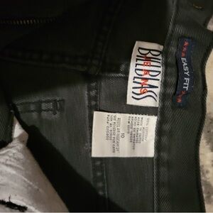 Bill Blass Dark Gray Easy Fit Pants